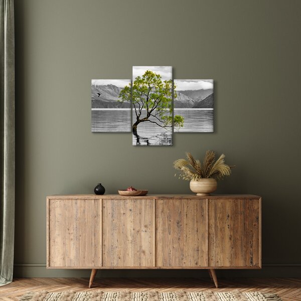 Slika stabla usred jezera (90x60 cm)