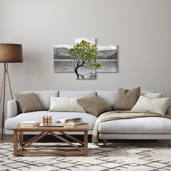 Slika stabla usred jezera (90x60 cm)