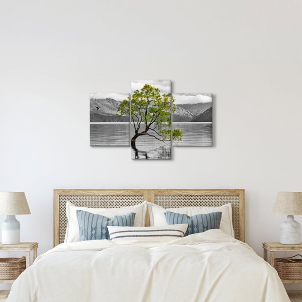 Slika stabla usred jezera (90x60 cm)