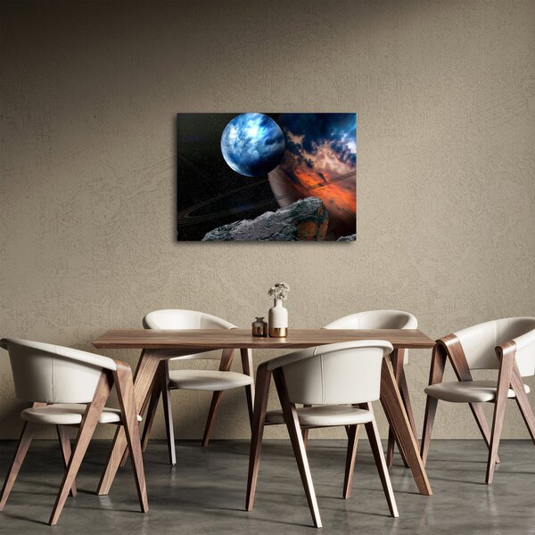 Slika planeta u svemiru (70x50 cm)