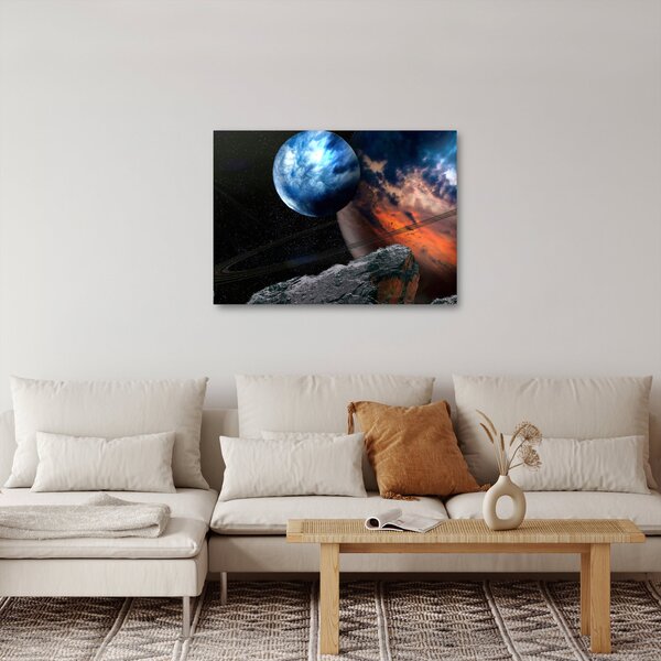 Slika planeta u svemiru (70x50 cm)