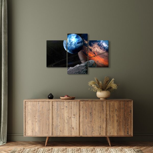 Slika planeta u svemiru (90x60 cm)