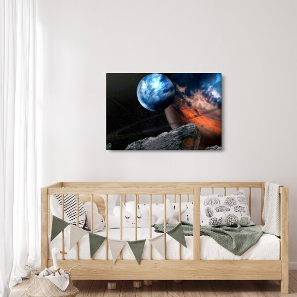 Slika planeta u svemiru (90x60 cm)