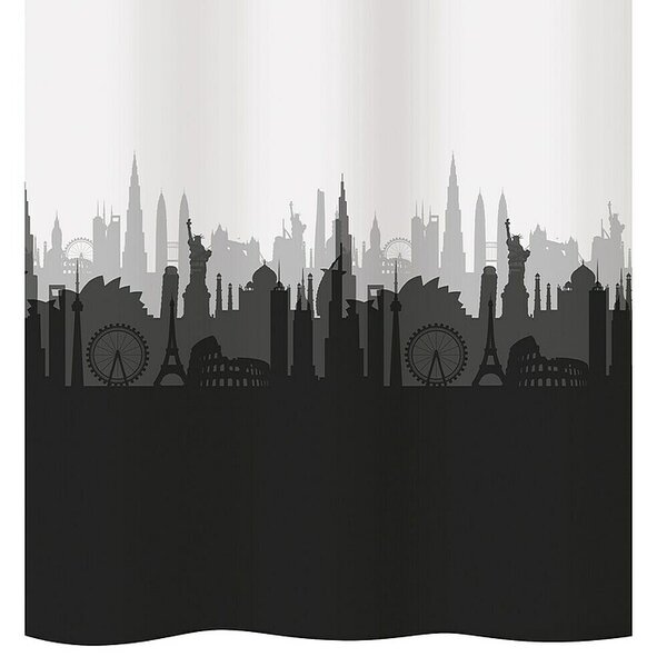 Diaqua Zavjesa za tuš City (Š x V: 120 x 200 cm, Tekstil)