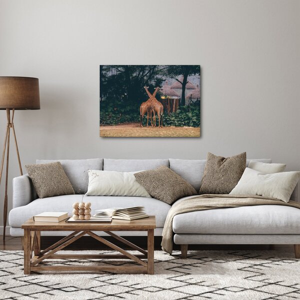 Slika dviju žirafa (70x50 cm)