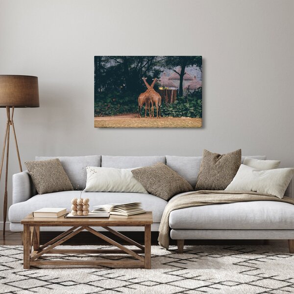 Slika dviju žirafa (90x60 cm)
