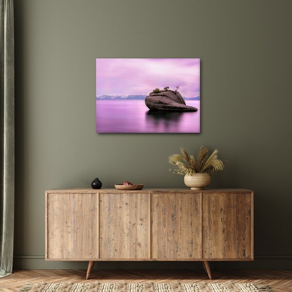Slika kamena u moru (70x50 cm)