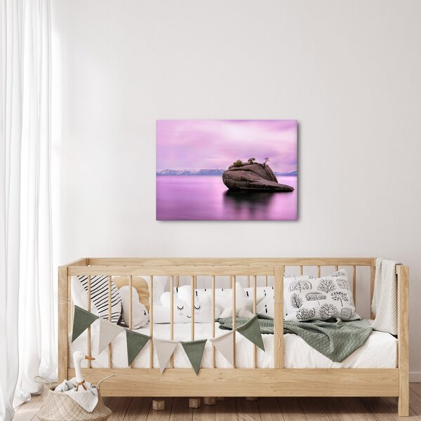 Slika kamena u moru (70x50 cm)