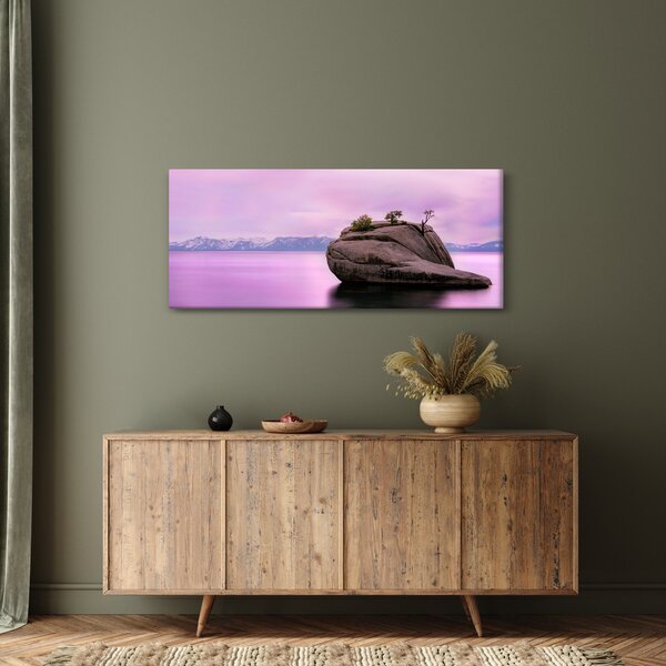 Slika kamena u moru (120x50 cm)