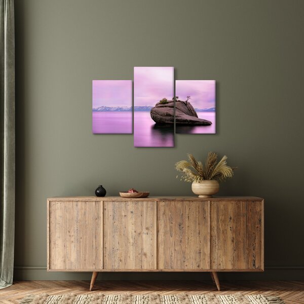 Slika kamena u moru (90x60 cm)