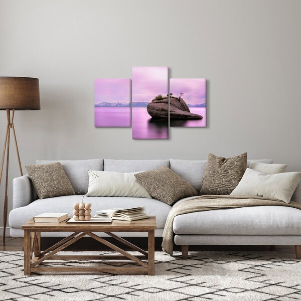 Slika kamena u moru (90x60 cm)