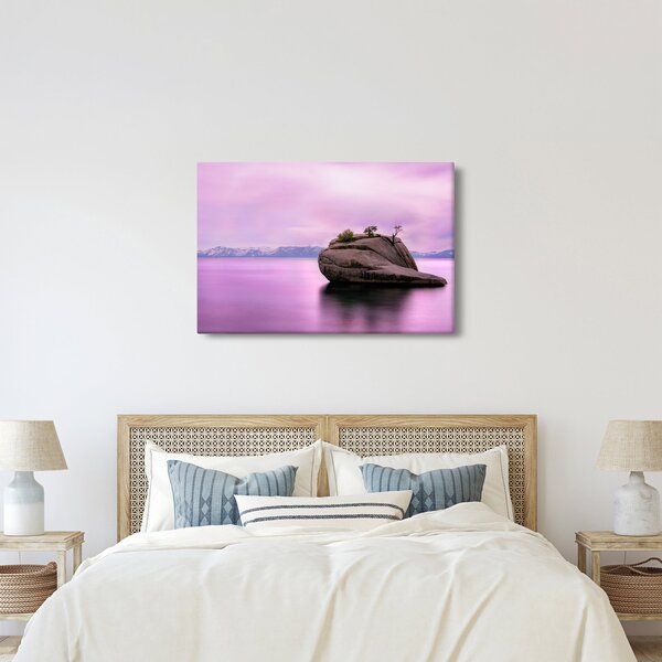 Slika kamena u moru (90x60 cm)