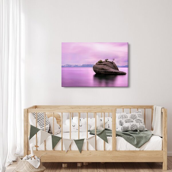 Slika kamena u moru (90x60 cm)