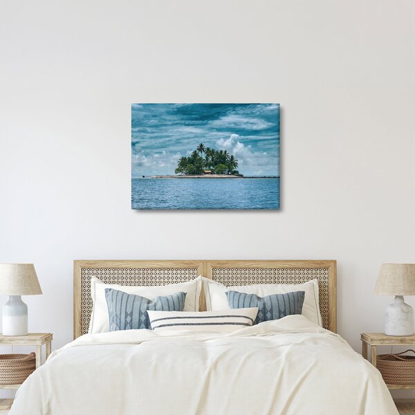Slika - otok u moru (70x50 cm)