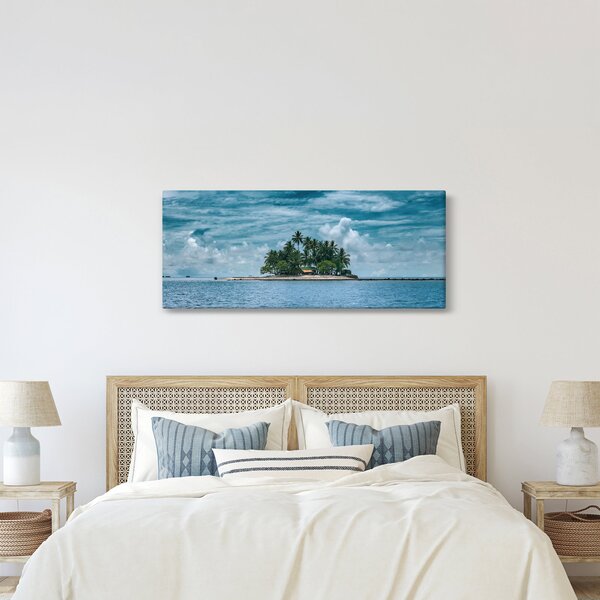 Slika - otok u moru (120x50 cm)