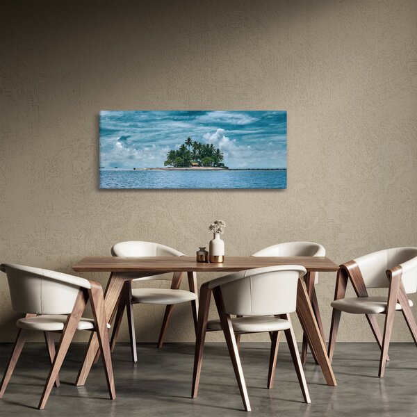Slika - otok u moru (120x50 cm)