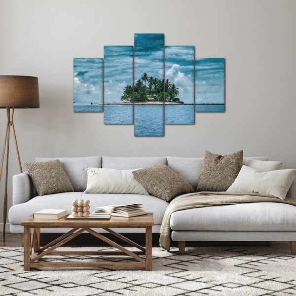 Slika - otok u moru (150x105 cm)