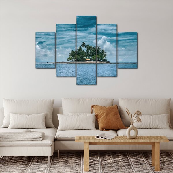 Slika - otok u moru (150x105 cm)