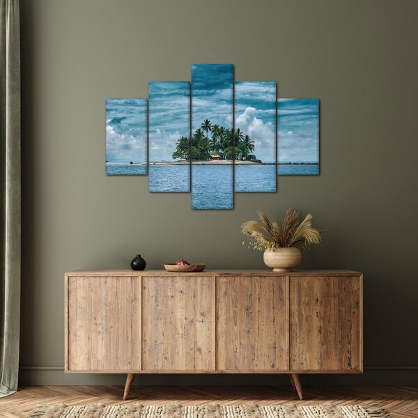 Slika - otok u moru (150x105 cm)