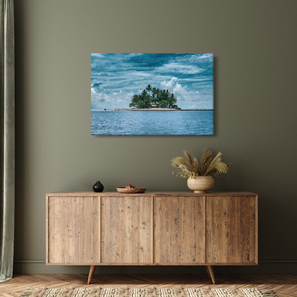 Slika - otok u moru (90x60 cm)