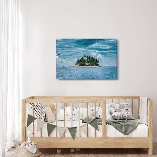 Slika - otok u moru (90x60 cm)