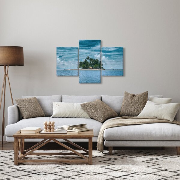 Slika - otok u moru (90x60 cm)