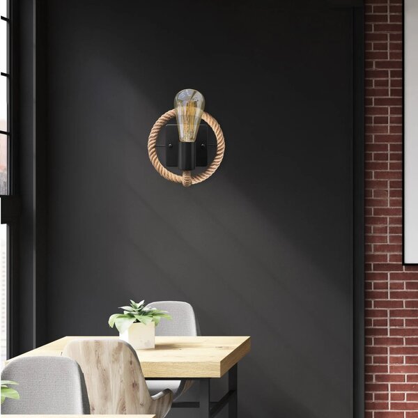 Moderna zidna lampa u industrijskom stilu