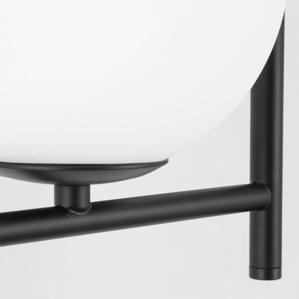Elegantna zidna lampa 25W za interijer Crno