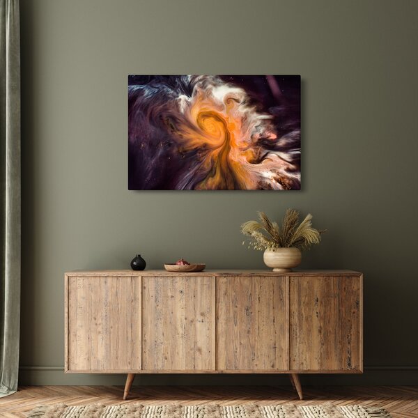 Apstraktna slika - svemir (90x60 cm)
