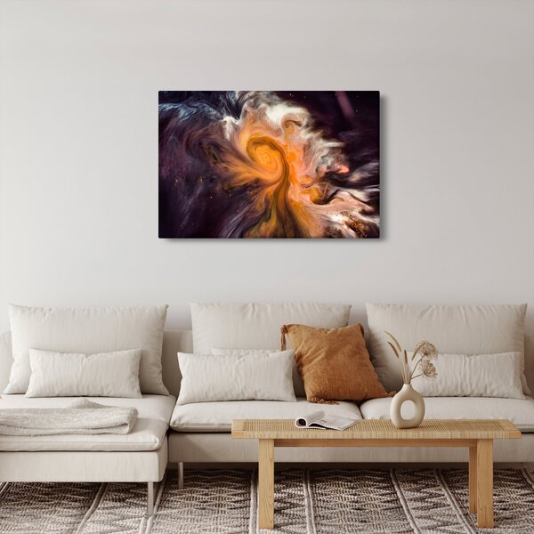 Apstraktna slika - svemir (90x60 cm)