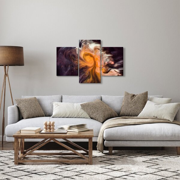Apstraktna slika - svemir (90x60 cm)