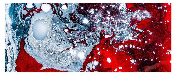 Apstraktna slika (120x50 cm)