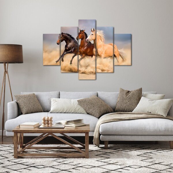 Slika - Divlji konji (150x105 cm)