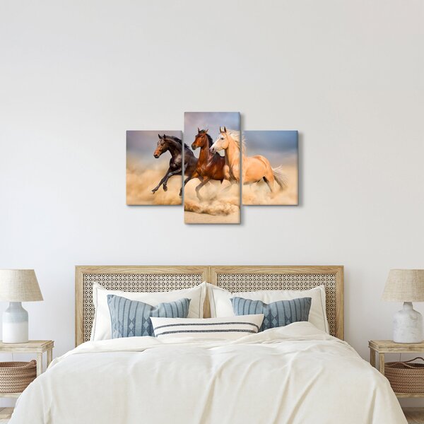 Slika - Divlji konji (90x60 cm)