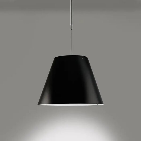 COSTANZA D13s VISILICA ALUMINIJ S CRNIM SJENILOM E27 LP1D13NS000020+LP9D1301511701