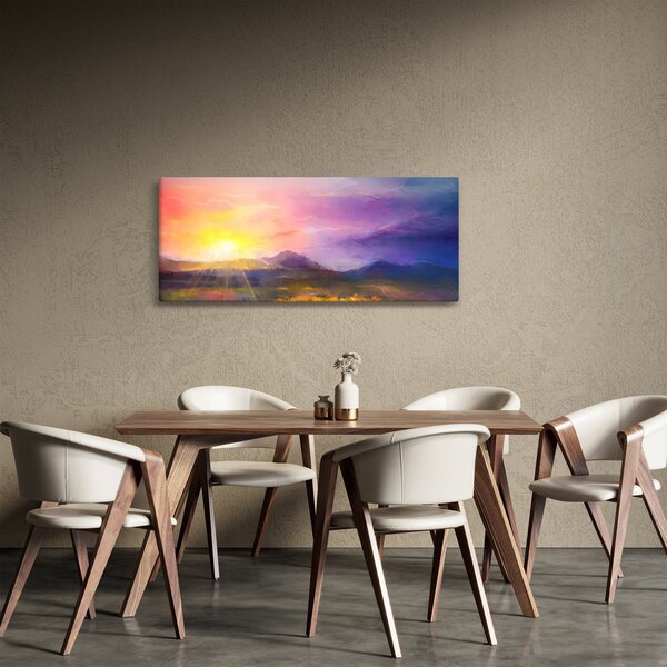 Slika - U zoru (120x50 cm)