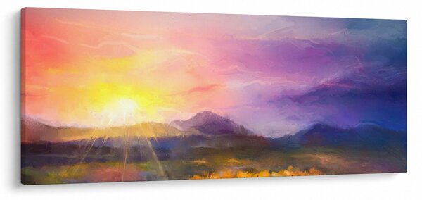 Slika - U zoru (120x50 cm)