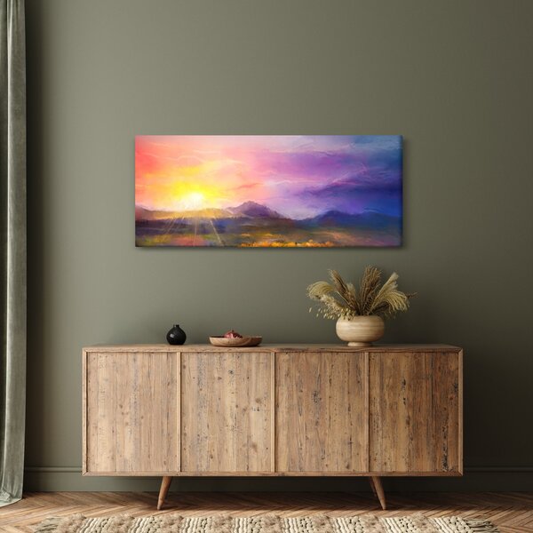 Slika - U zoru (120x50 cm)