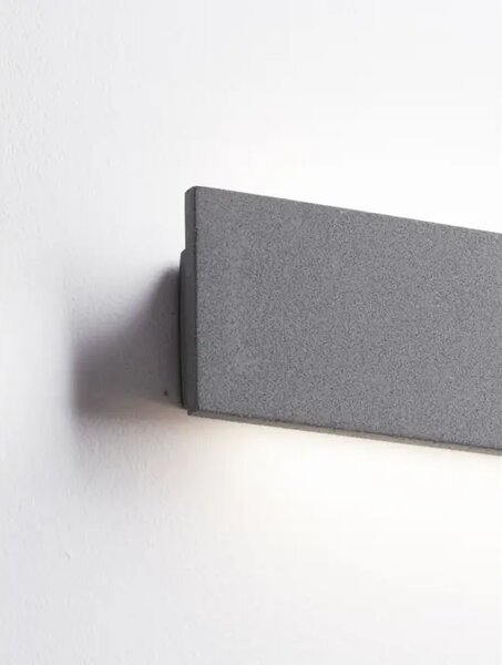 LUNA ZIDNA SVJETILJKA SIVA LED 10 Watt 100-265Volt 536lm 3000K IP65 NL9540234