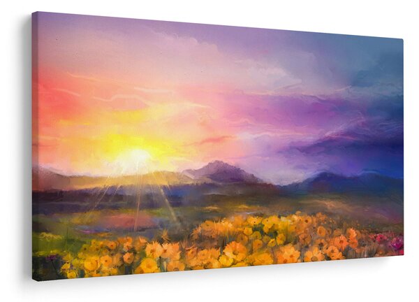 Slika - U zoru (90x60 cm)