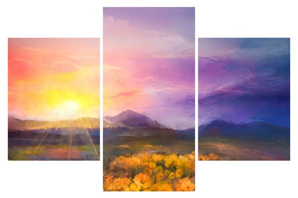 Slika - U zoru (90x60 cm)