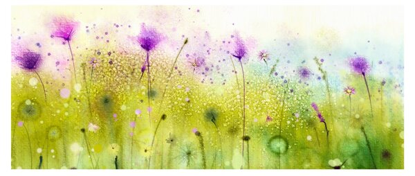 Slika - Livadsko cvijeće (120x50 cm)