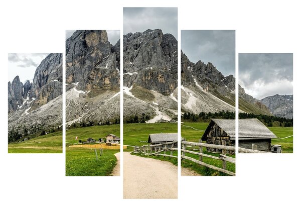Slika - U austrijskim planinama (150x105 cm)