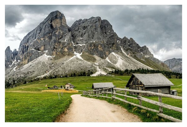 Slika - U austrijskim planinama (90x60 cm)