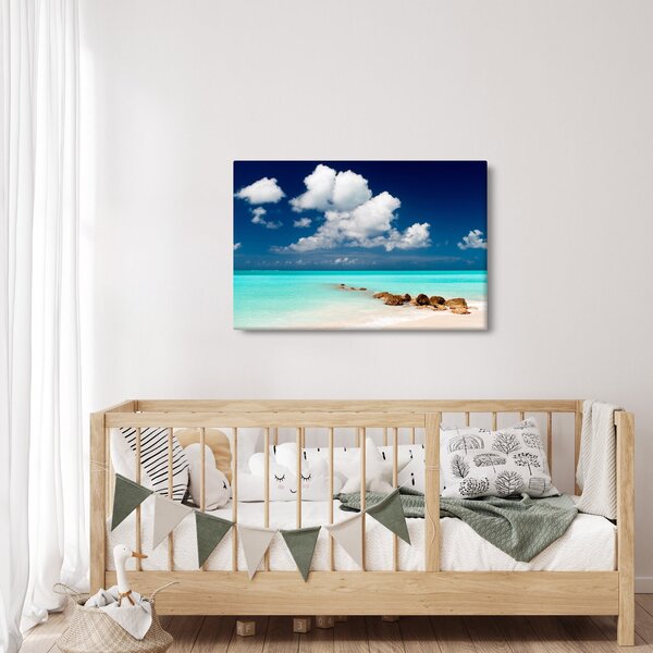 Slika - Tropska plaža (90x60 cm)