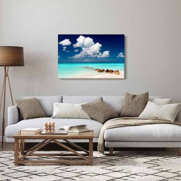 Slika - Tropska plaža (90x60 cm)