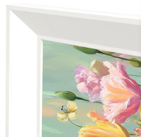 Tiskana slika s okvirom 75x56 cm Spring Tulip – Styler