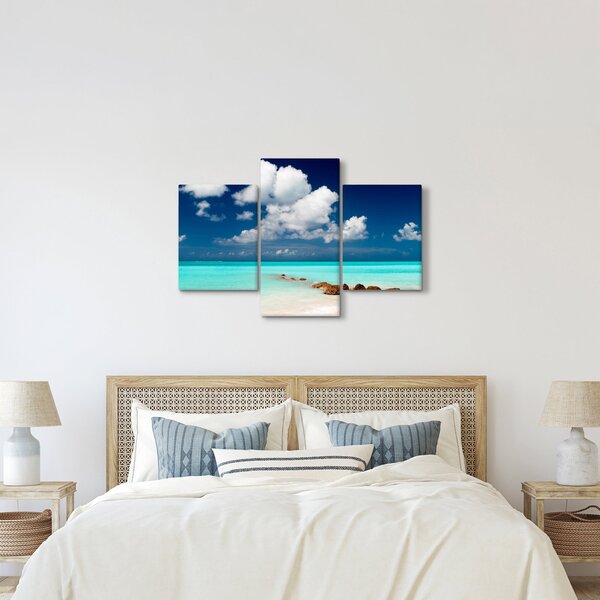 Slika - Tropska plaža (90x60 cm)