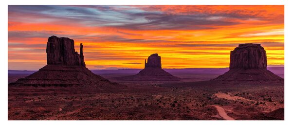 Slika - Monument Valley, Arizona (120x50 cm)