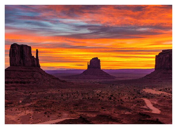 Slika - Monument Valley, Arizona (70x50 cm)